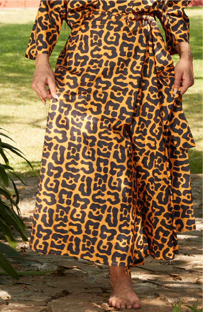 Wrap Around Skirt - Cheetah