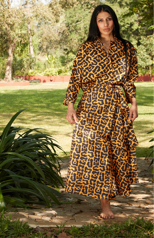 Wrap Around Skirt - Cheetah